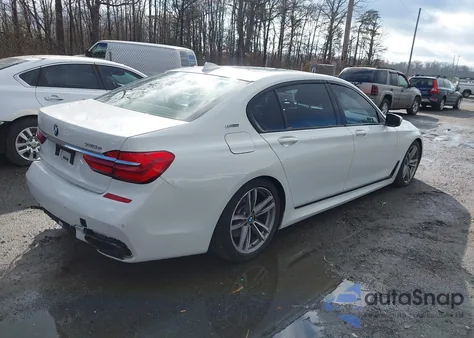 2018 BMW 740E xDrive Iperformance from USA, damaged, VIN WBA7J2C53JG938174